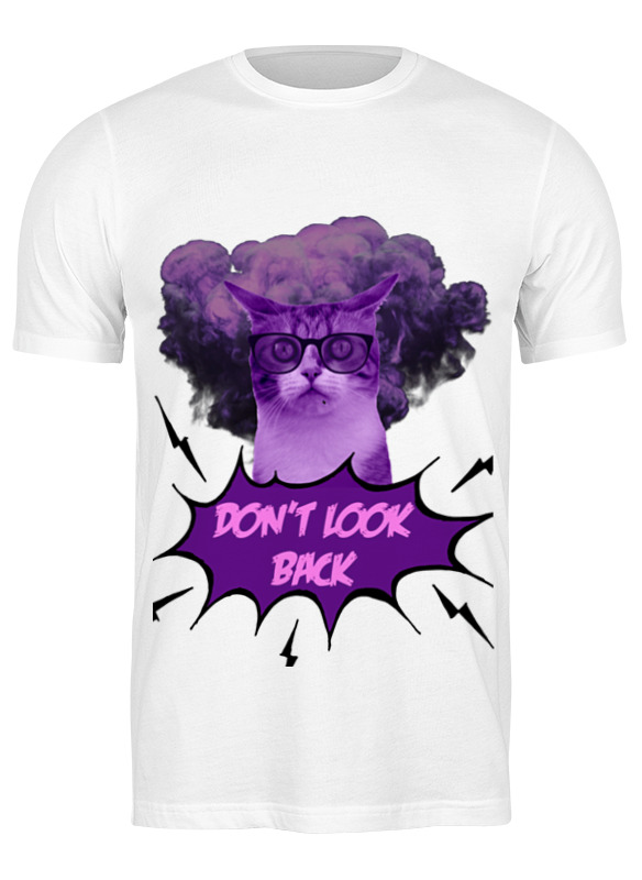 

Футболка мужская Printio Don't look back 2292982 белая M, Белый, Don't look back 2292982