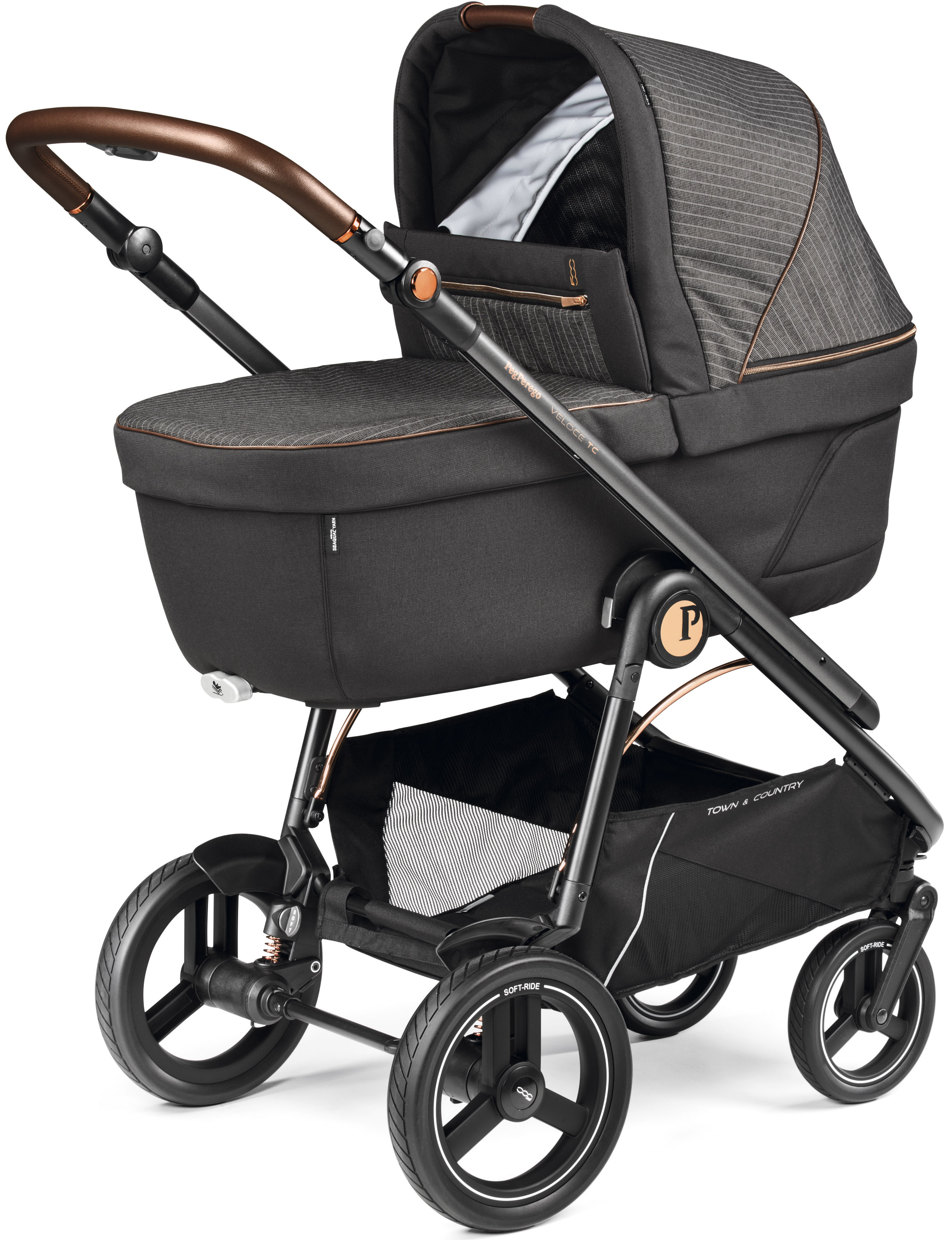 

Коляска 3 в 1 Peg Perego Veloce TC Belvedere SLK 500, Veloce TC Belvedere SLK