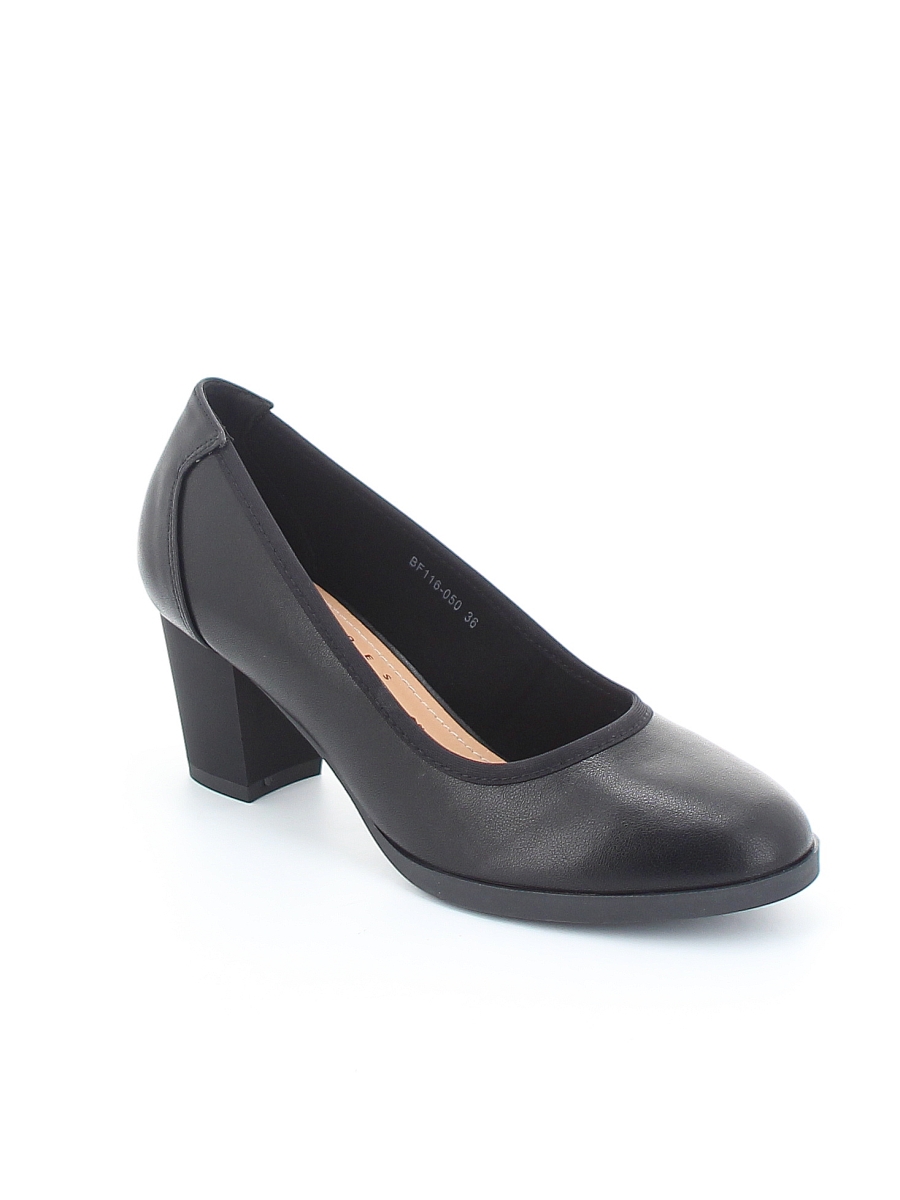 

Туфли женские Baden BF116-050 черные 39 RU, Черный, BF116-050