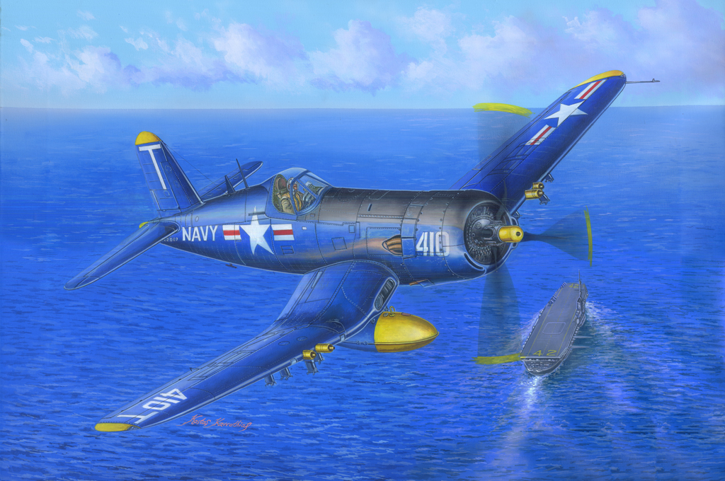 

Сборная модель HobbyBoss 1/48 F4U-5 Corsair 80389