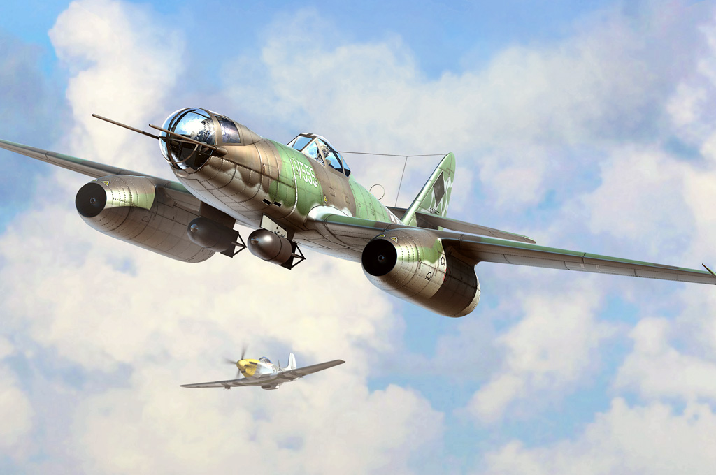 

Сборная модель HobbyBoss 1/48 Me 262 A-2a/U2 80377