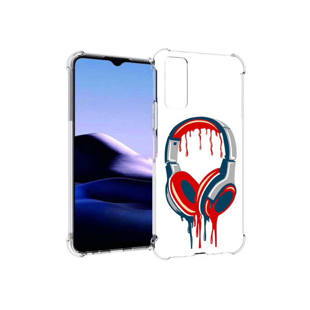 

Чехол MyPads Tocco для Vivo Y20 не делай громко (PT154038.379.517), Прозрачный, Tocco