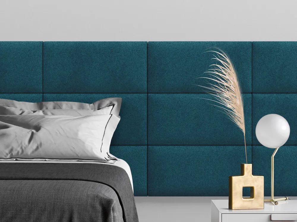 

Мягкое изголовье кровати Velour Green 30х60 см 4 шт., Зеленый