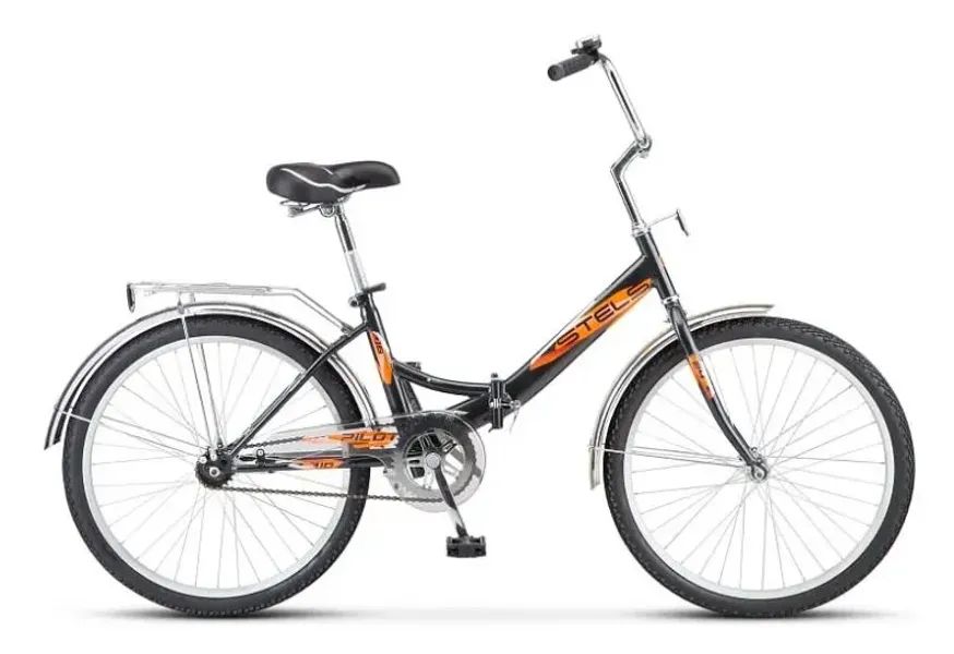 Велосипед STELS Pilot 710 24 16 Темно-серый Двухколесный Городской Подростковый Складной Ж 1184000₽