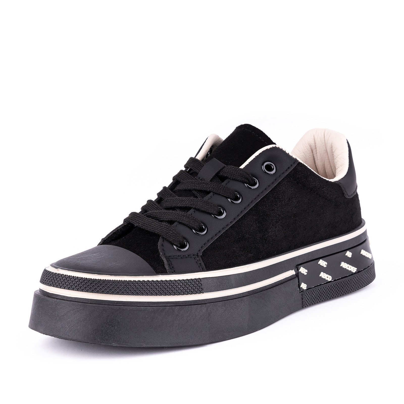 

Кеды женские INSTREET 163-32WK-837TS черные 40 RU, Черный, 163-32WK-837TS