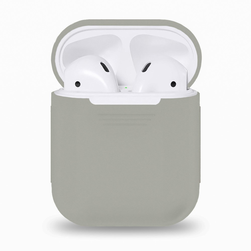 фото Чехол igrape для airpods 2/1 light grey