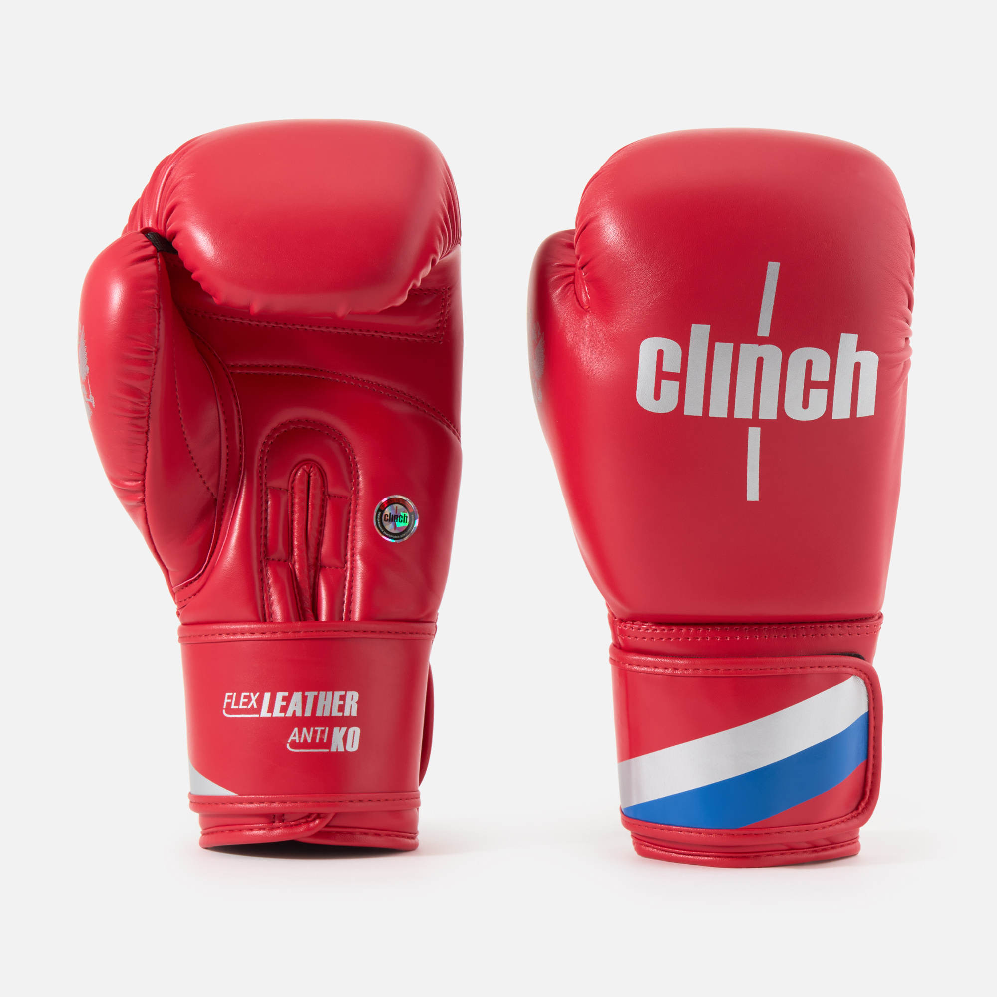 

Перчатки боксерские Clinch Olimp красные (вес 12 унций), Красный, Olimp C111