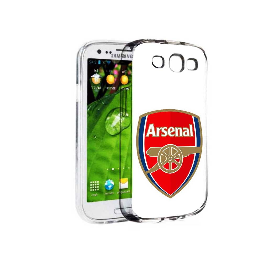 

Чехол MyPads Tocco для Samsung Galaxy S3 ФК Арсенал логотип (PT123108.507.174), Прозрачный, Tocco