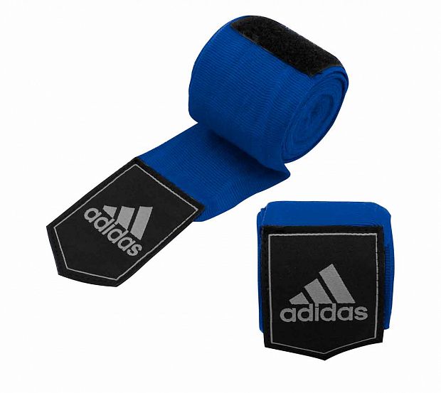 Бинт эластичный Adidas Boxing Crepe Bandage синий (длина 2.55 м)