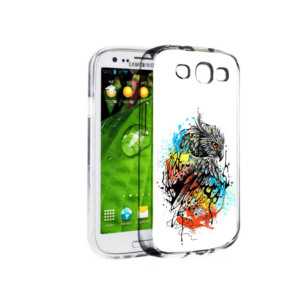 

Чехол MyPads Tocco для Samsung Galaxy S3 Творческая сова (PT123108.507.170), Прозрачный, Tocco