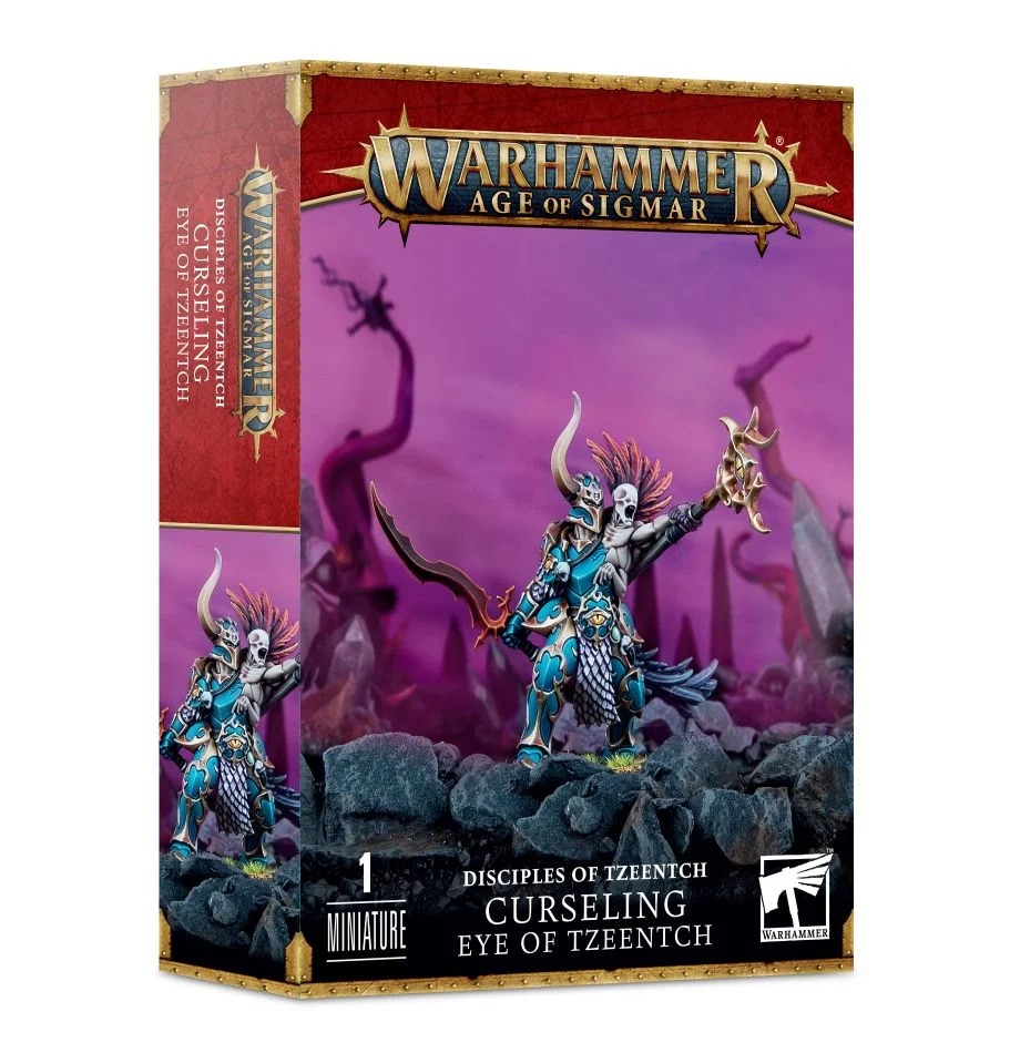 

Миниатюра для игры Games Workshop Warhammer Curseling Eye of Tzeentch Проклятое Око Тзинча