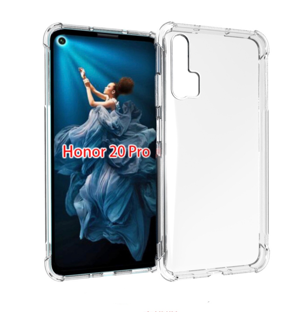 

Чехол MyPads для Honor 20 Pro прозрачный (129185)