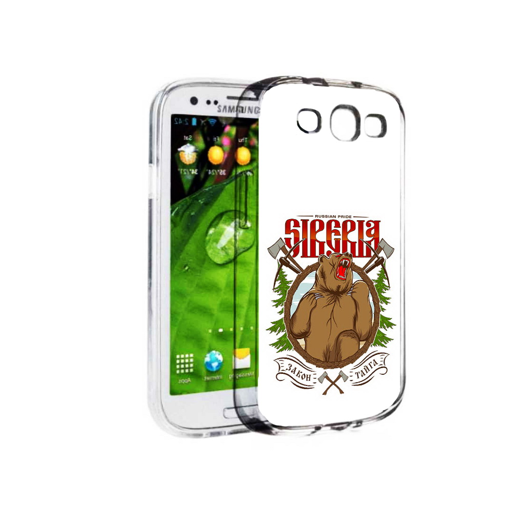 

Чехол MyPads Tocco для Samsung Galaxy S3 Тайга (PT123108.507.168), Прозрачный, Tocco