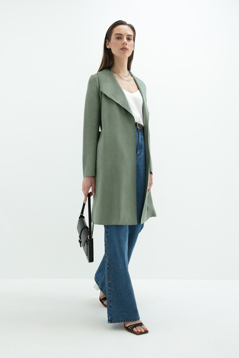 

Плащ женский ZARINA 1224429129 хаки 44 RU, 1224429129