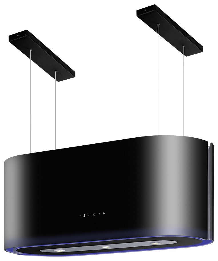 

Вытяжка островная Konigin Serenity 80 1М Black, Serenity 80