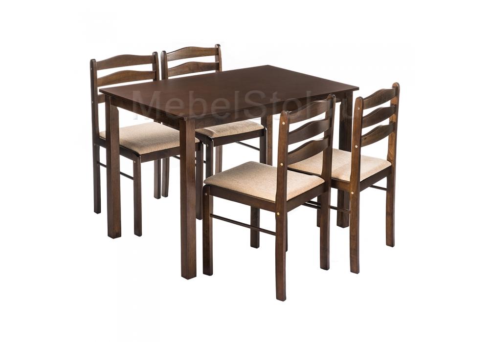 

Обеденная группа Woodville Starter oak / beige, STARTER