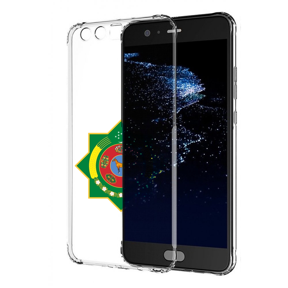

Чехол бампер MyPads герб-туркменистан для Huawei P10 Plus против, Прозрачный, Tocco
