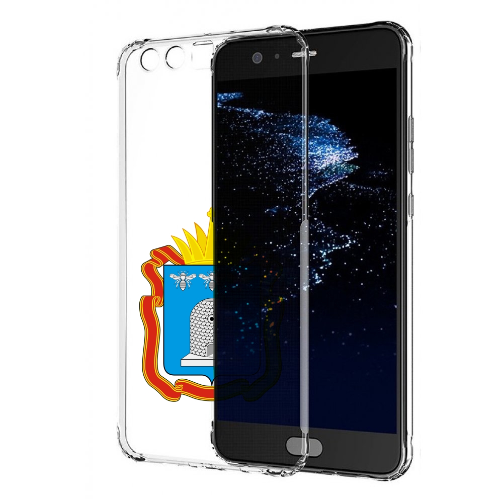 

Чехол бампер MyPads герб-тамбовская-область для Huawei P10 Plus, Прозрачный, Tocco