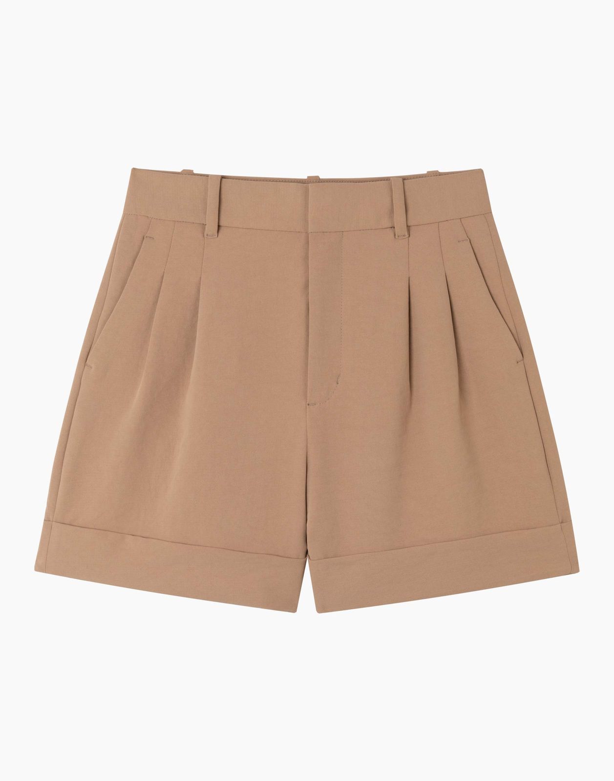 

Шорты женские Gloria Jeans GSH011669 карамель XS/164, Бежевый, GSH011669
