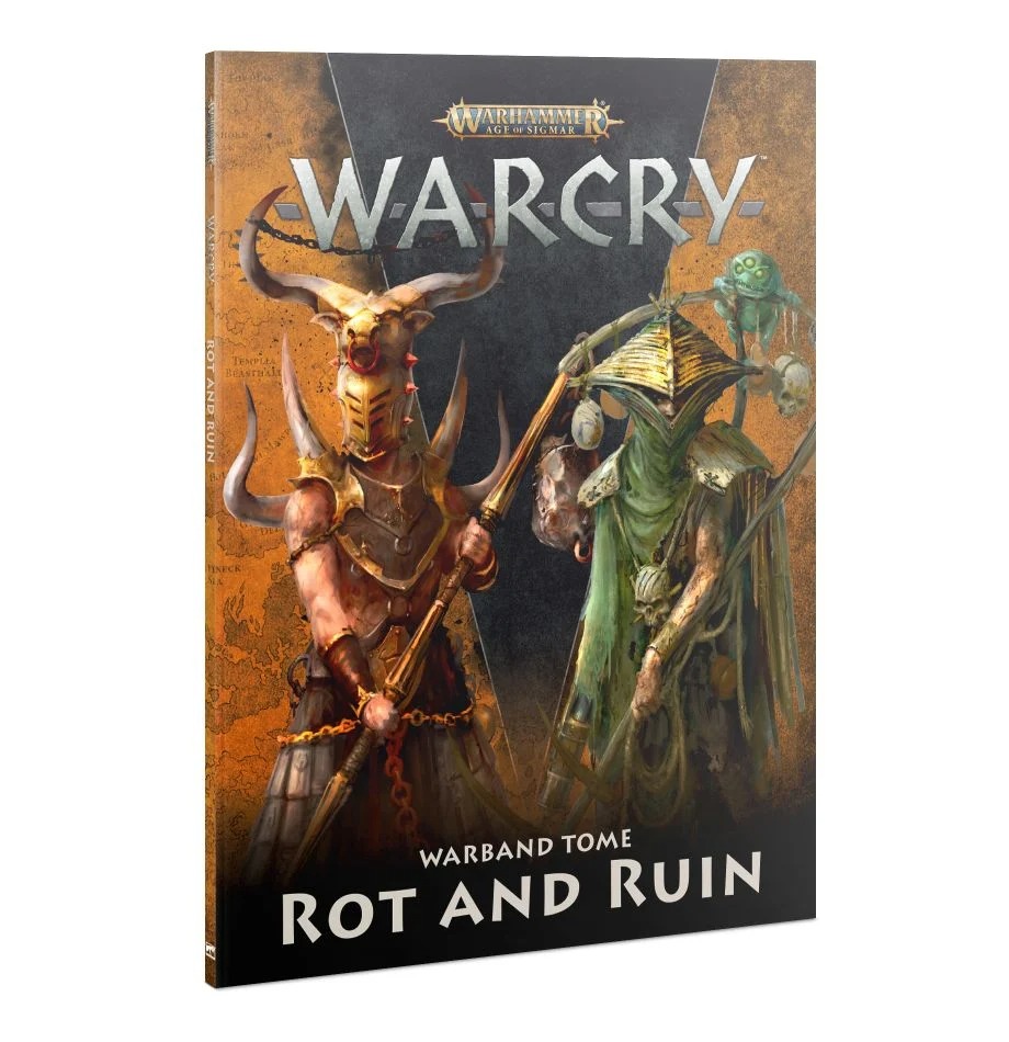 Книга для настольной игры Games Workshop Warhammer Warcry: Warband Tome Rot and Ruin 80-43 очень страшная книга квестов зомби