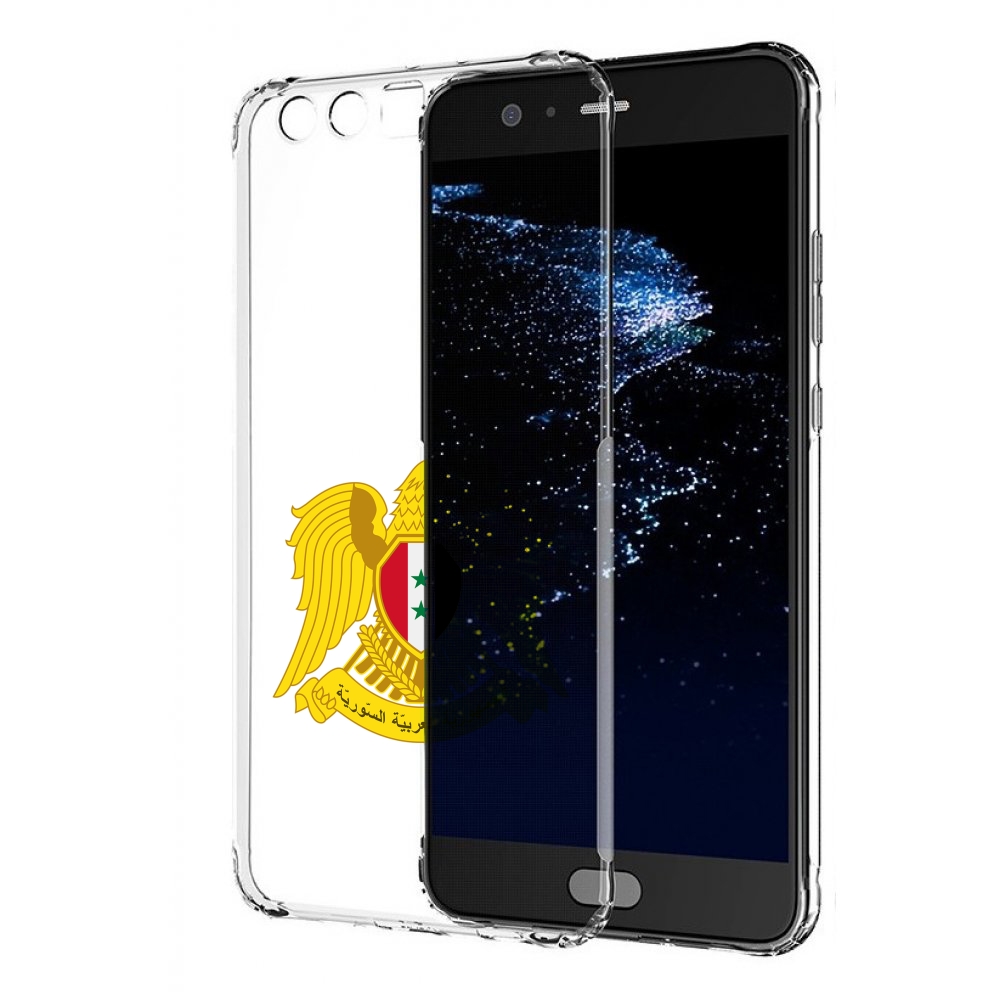 

Чехол бампер MyPads герб-сирии для Huawei P10 Plus противоударный, Прозрачный, Tocco