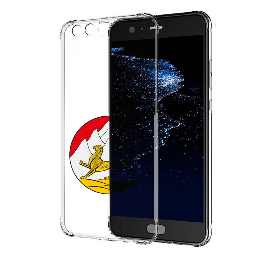 

Чехол бампер MyPads герб-северная-осетия для Huawei P10 Plus про, Прозрачный, Tocco