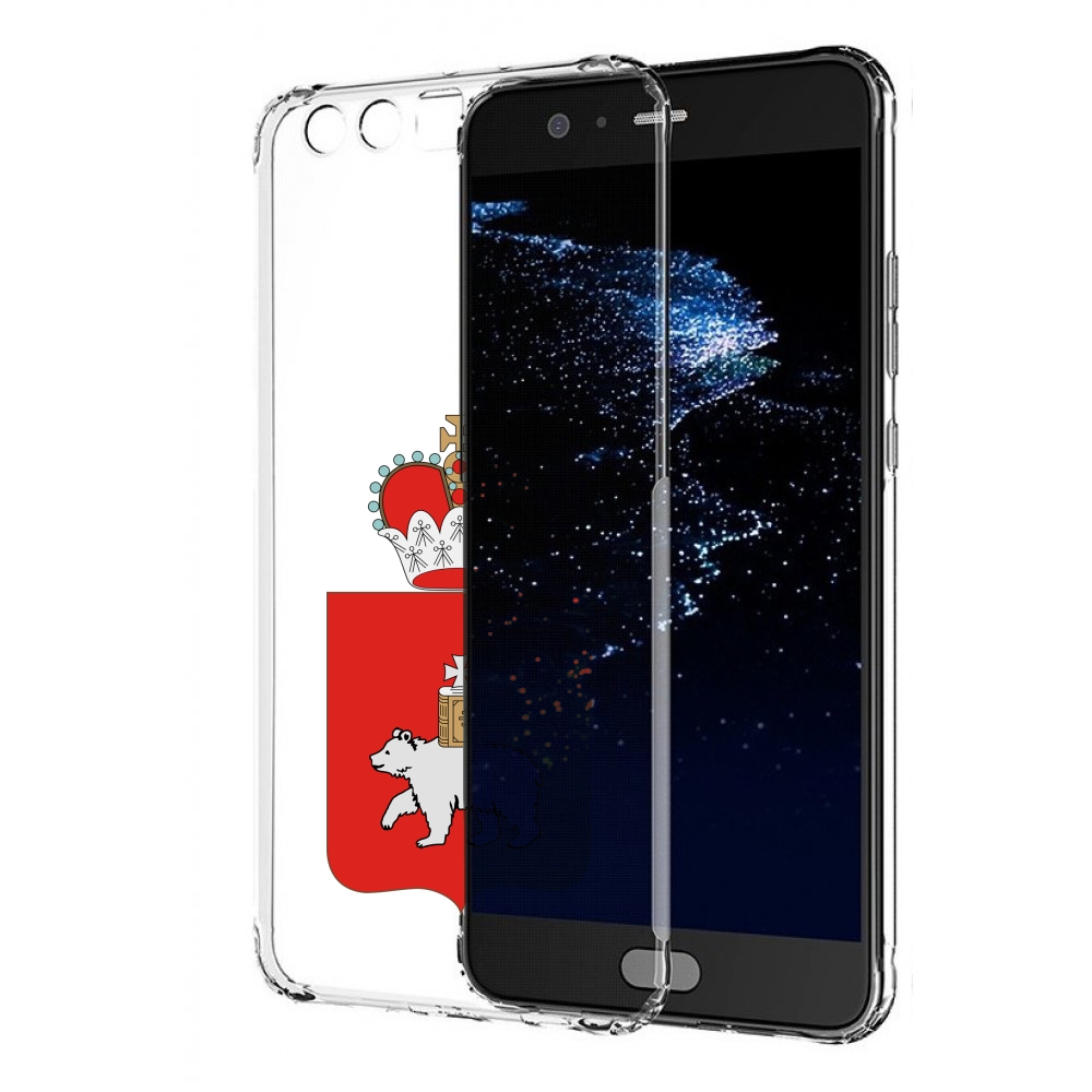 

Чехол бампер MyPads герб-пермскии-краи для Huawei P10 Plus про, Прозрачный, Tocco
