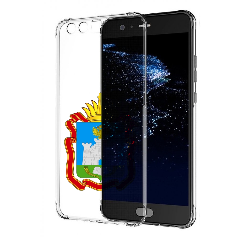

Чехол бампер MyPads герб-орловская-область для Huawei P10 Plus п, Прозрачный, Tocco
