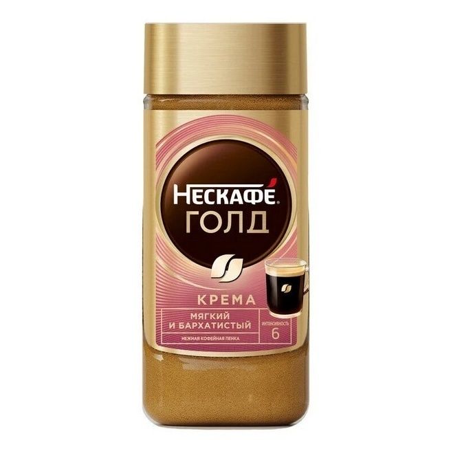 Кофе Nescafe Gold Crema растворимый 170 г 470₽