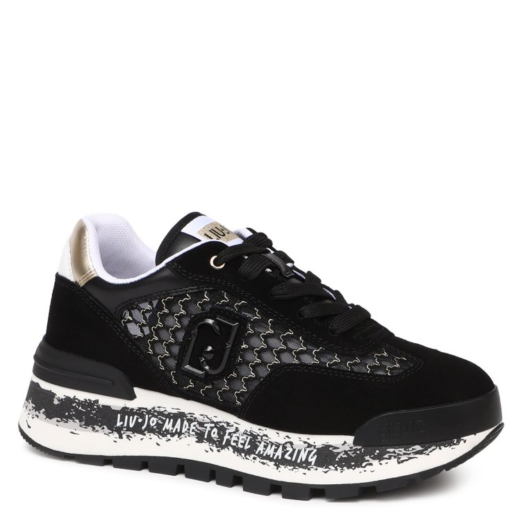 

Кроссовки женские Liu Jo BA4001 черные 41 EU, Черный, BA4001