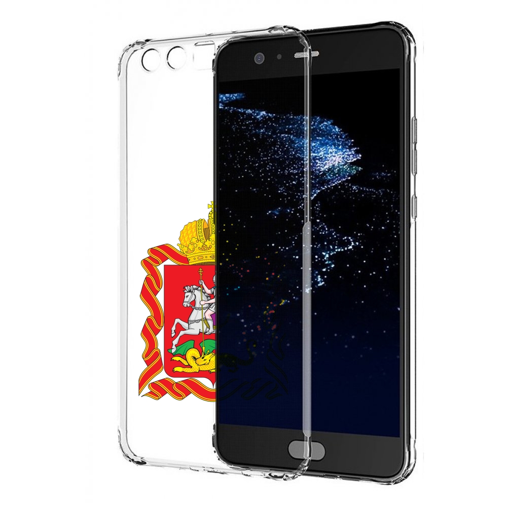 Чехол бампер MyPads герб-московская-область для Huawei P10 Plus