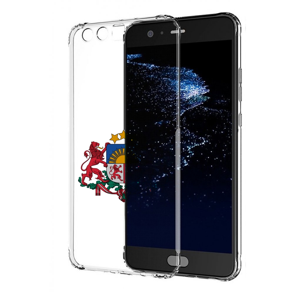 

Чехол бампер MyPads герб-латвии для Huawei P10 Plus противоударный, Прозрачный, Tocco