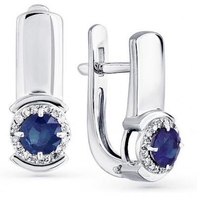 

Серьги из белого золота с сапфирами и бриллиантами Master Brilliant 2-207856-01-02, 2-207856-01-02