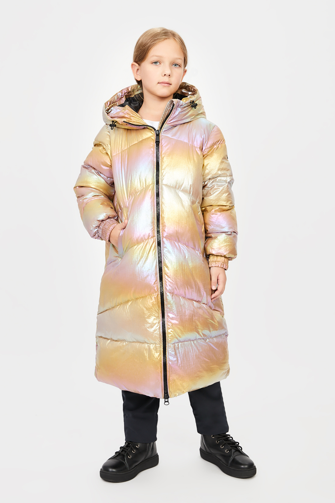 фото Куртка (эко пух) baon bk041606 цв. белый р. 152