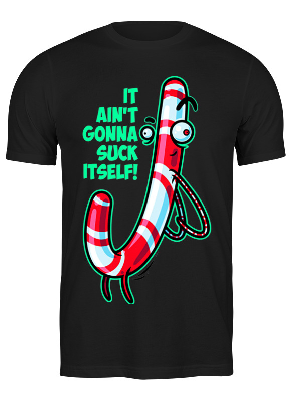 

Футболка мужская Printio It ain`t gonna suck itself 2125985 черная M, Черный, It ain`t gonna suck itself 2125985