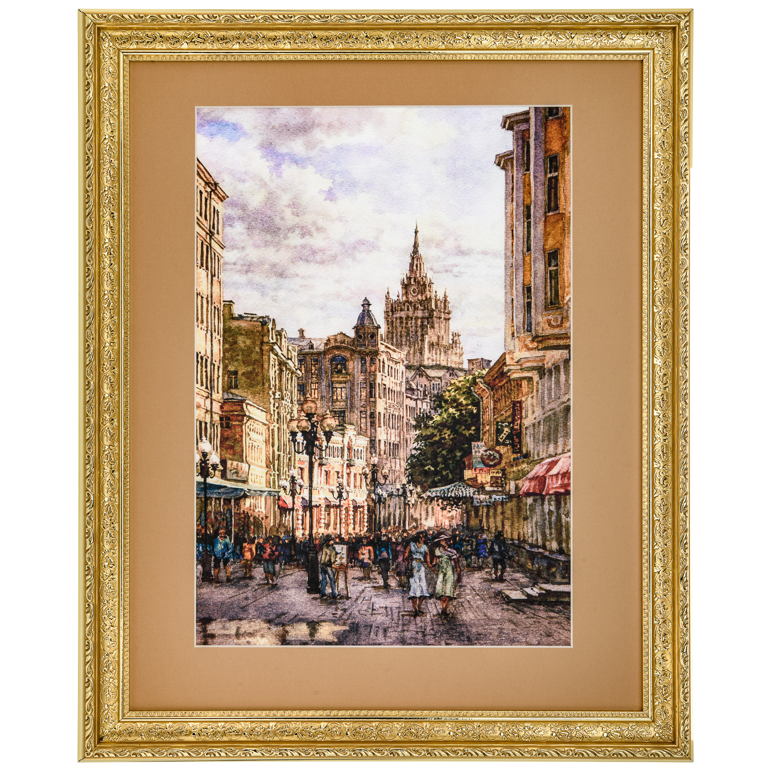 

Картина Москва. Арбат 57 х 47 см