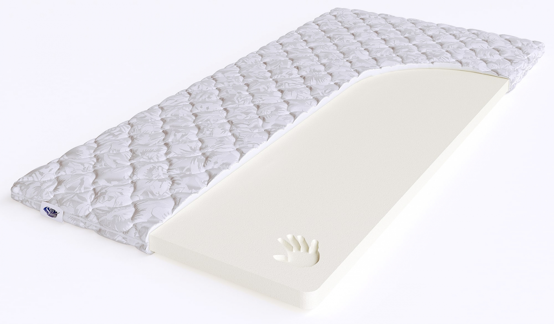 

Топпер мягкий SkySleep Memory 4 160х195, Белый, Memory 4
