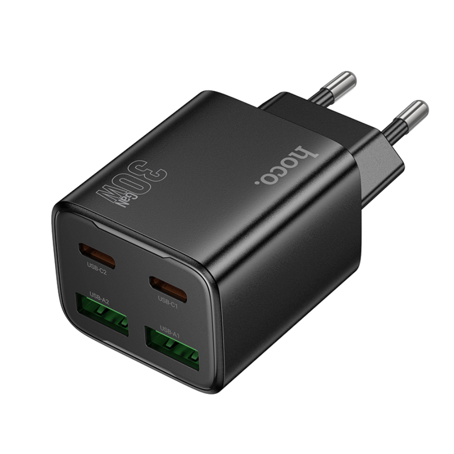 

Сетевое зарядное устройство Hoco N56 отсутствует 2xUSB Type A; 2xUSB Type-C 3 А, N56