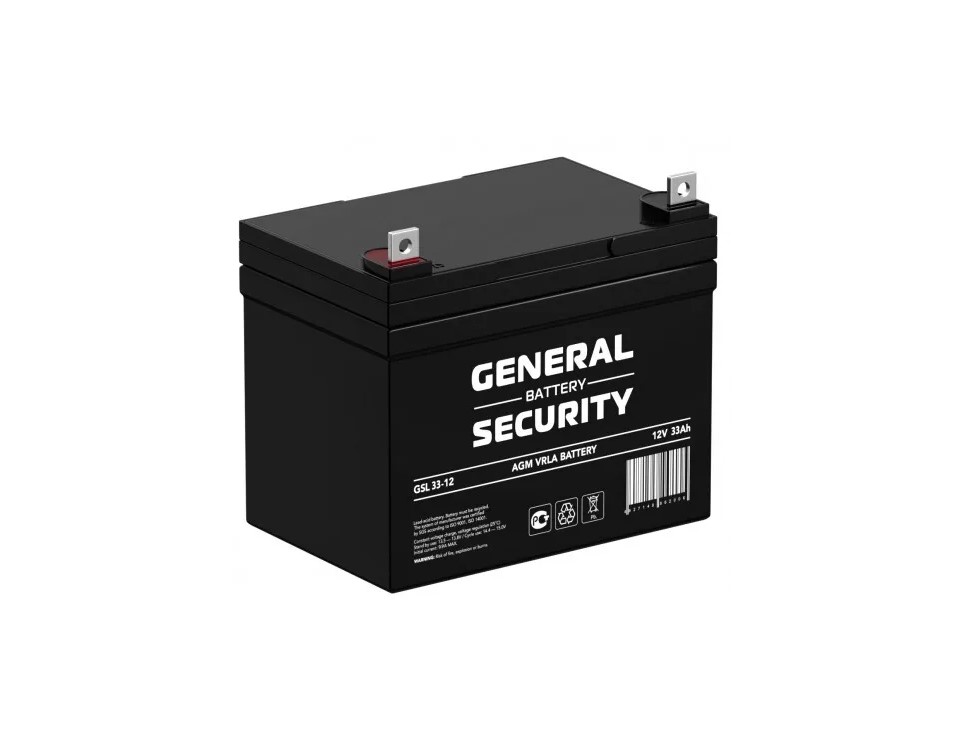 фото Аккумулятор для ибп general security gsl 33-12 33 а/ч 12 в (9039)