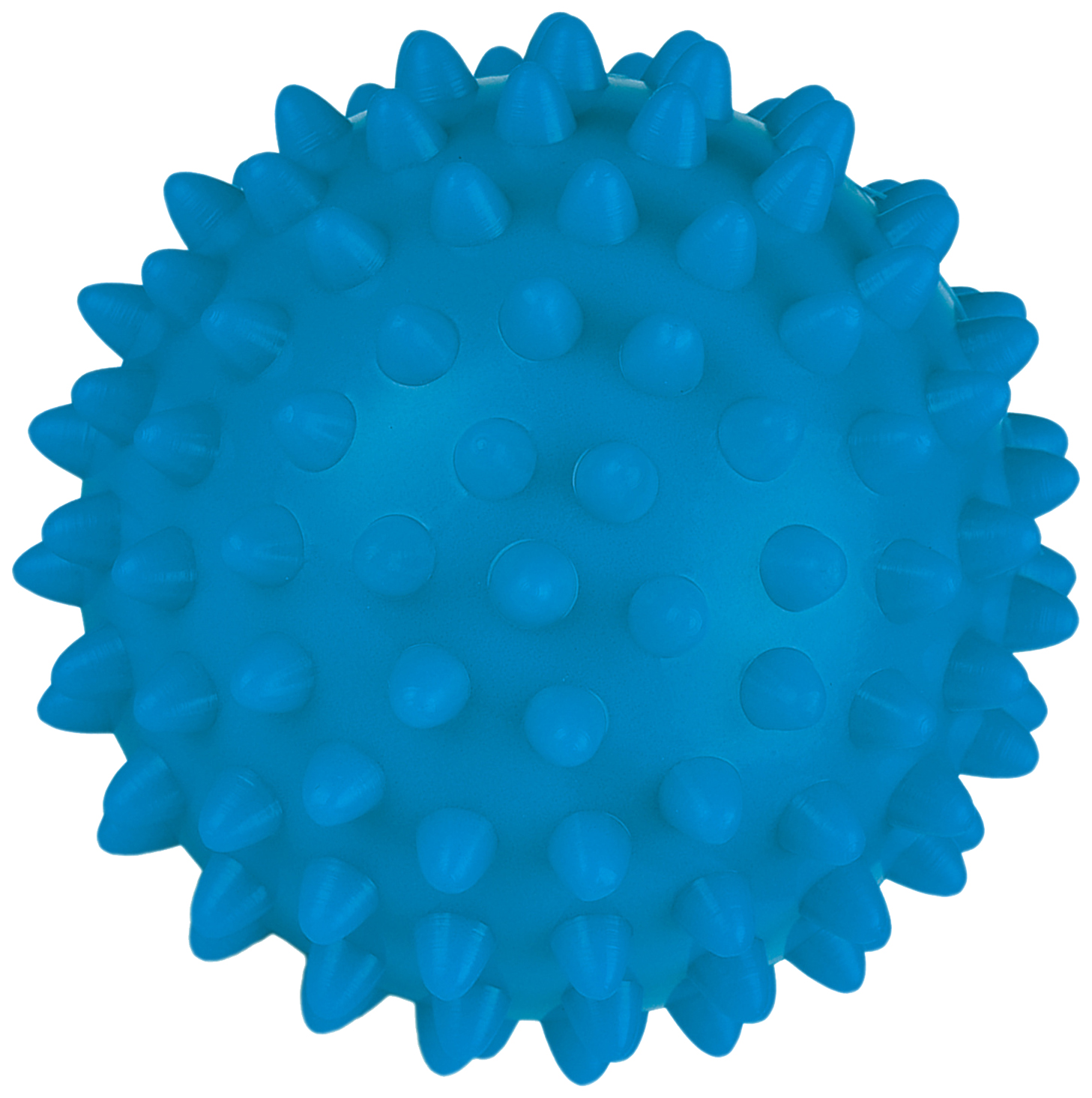 Игрушка для собак Tappi Персей, мяч для массажа, голубой, 9,5 см