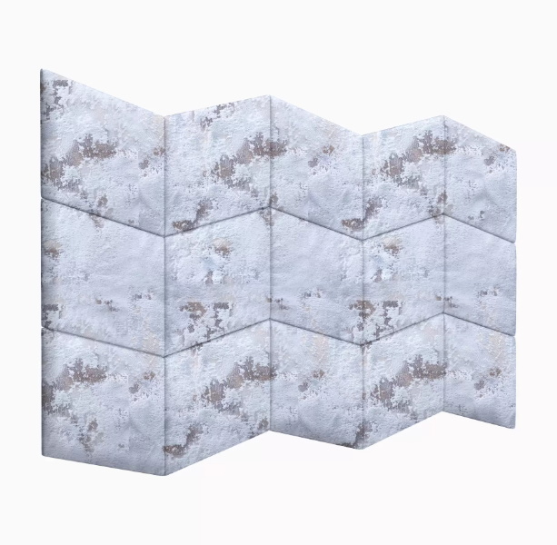 

Мягкое изголовье кровати Shtorm Sky blue 30х45PL см 2 шт., Голубой