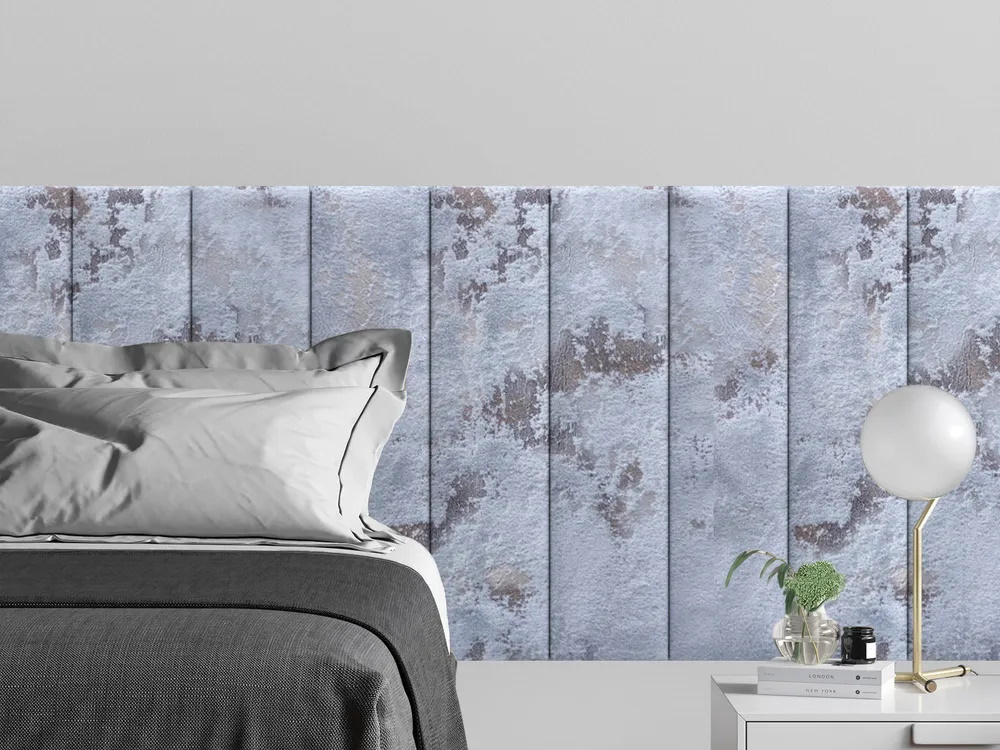 

Мягкое изголовье кровати Shtorm Sky blue 20х80 см 4 шт., Голубой
