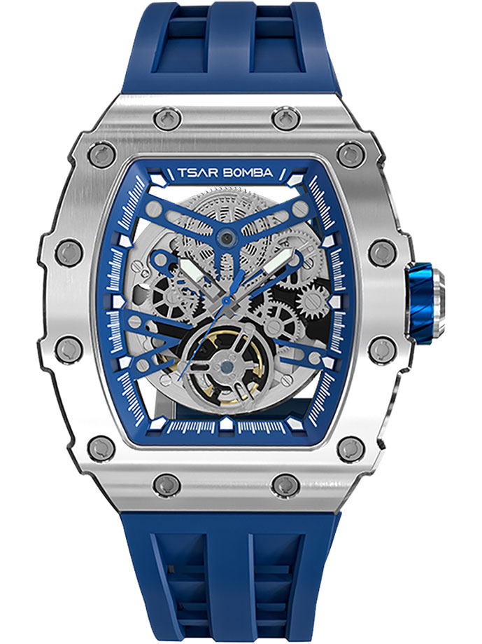 Наручные часы унисекс TSAR BOMBA TB8208A-02 синие