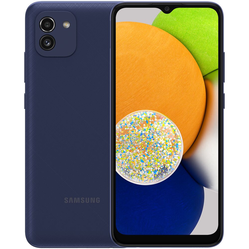 

Смартфон Samsung Galaxy A03 SM-A035 4/64GB Blue (SM-A035FZBGMEB), Galaxy A03
