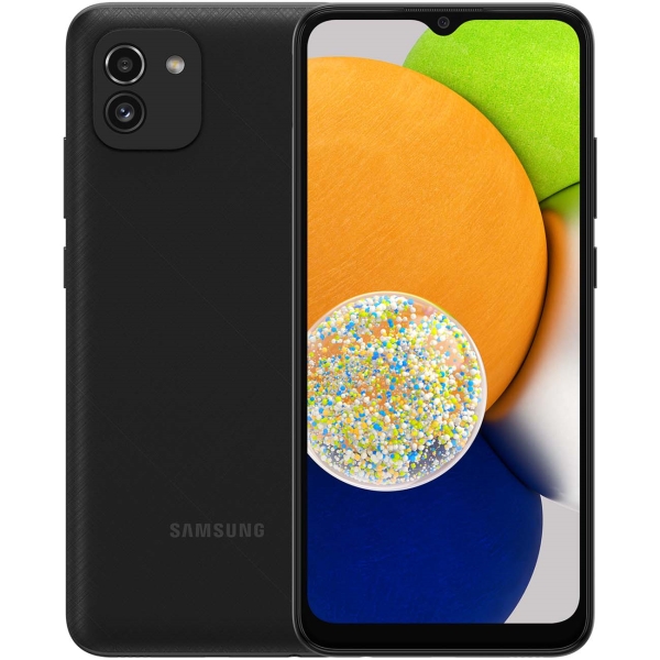 

Смартфон Samsung Galaxy A03 4/64GB Black (SM-A035FZKGMEB), Galaxy A03