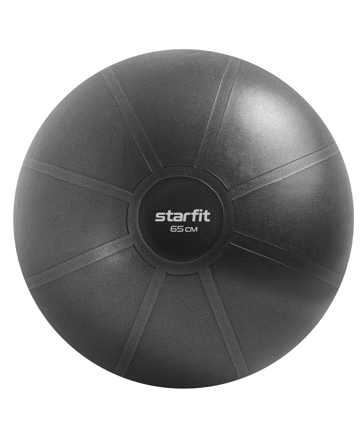 

Фитбол высокой плотности STARFIT GB-110 65 см, 1200 гр, антивзрыв, серый, GB-110