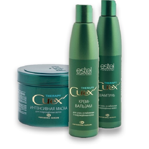 Набор Estel CUREX THERAPY для сухих, ослабленных и поврежденных волос шампунь защита и питание curex versus winter