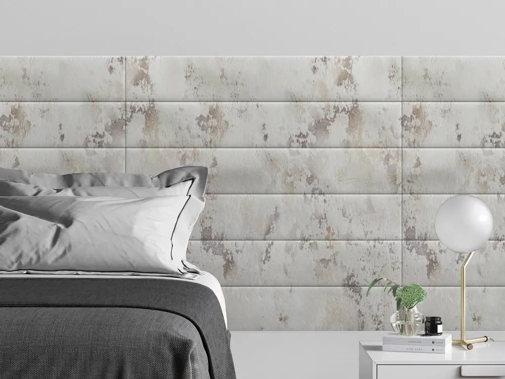

Мягкое изголовье кровати Shtorm Ivory 15х90 см 4 шт., Бежевый