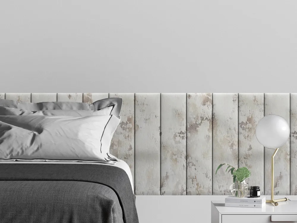 

Мягкое изголовье кровати Shtorm Ivory 15х60 см 4 шт., Бежевый