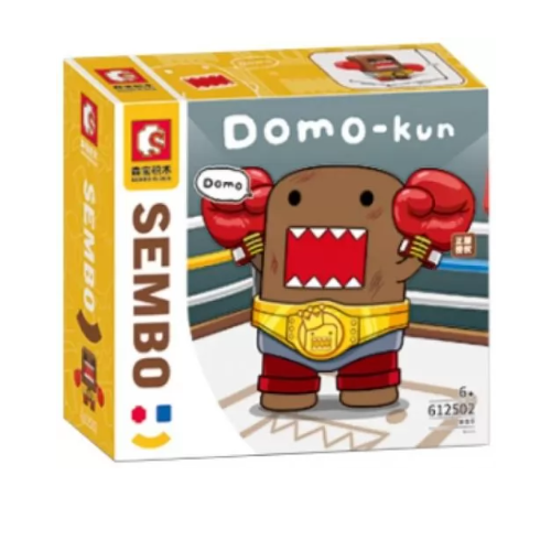 

Конструктор Sembo Block Domo-Kun-мастер боевых искусств, для мальчика,для девочки,154 дет.